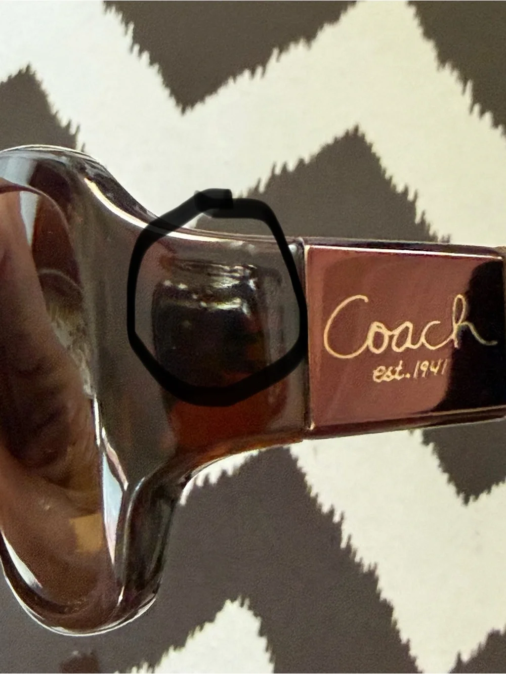 Coach S3002 Signature Brown Tortoise Gradient Lens Women's Sunglasses